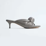 Bottega Veneta Women Cherry Mule in Supple Nappa Leather-Basalt 868225VB