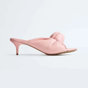 Bottega Veneta Women Cherry Mule in Supple Nappa Leather-Blush 868225VB