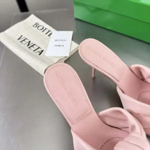Bottega Veneta Women Cherry Mule in Supple Nappa Leather-Blush 868229VB