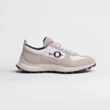 Dior Unisex Squash Sneaker Dior Gray Suede Calfskin and White Technical Fabric