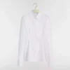 Dior Women Peplum Blouse White Cotton Poplin 651B63A3076