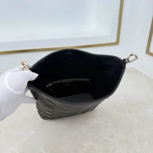 Dior Women Small Dior Toujours Hobo Bag Black Cannage Lambskin