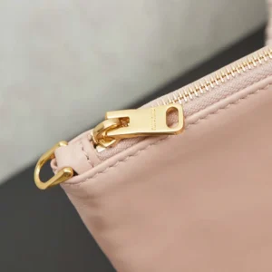 Miu Miu Women Ivy Sequin Mesh Bag Powder Pink 5BG231