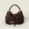 Miu Miu Women Rendez-Vous Leather Bag Briarwood 5BC219