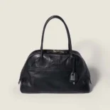 Miu Miu Women Vivant Leather Bag Black 5BB1962IER