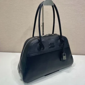 Miu Miu Women Vivant Leather Bag Black 5BB1962IER
