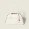 Miu Miu Women Vivant Leather Bag Chalk White 5BB1962IER