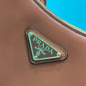 Prada Women Arqué Mini Leather Shoulder Bag 1BC194ASK