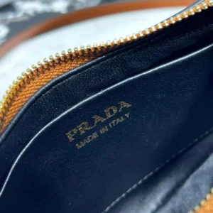 Prada Women Arqué Mini Leather Shoulder Bag 1BC194ASK