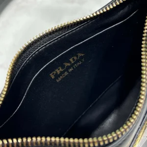 Prada Women Arqué Mini Leather Shoulder Bag 1BC194ASK