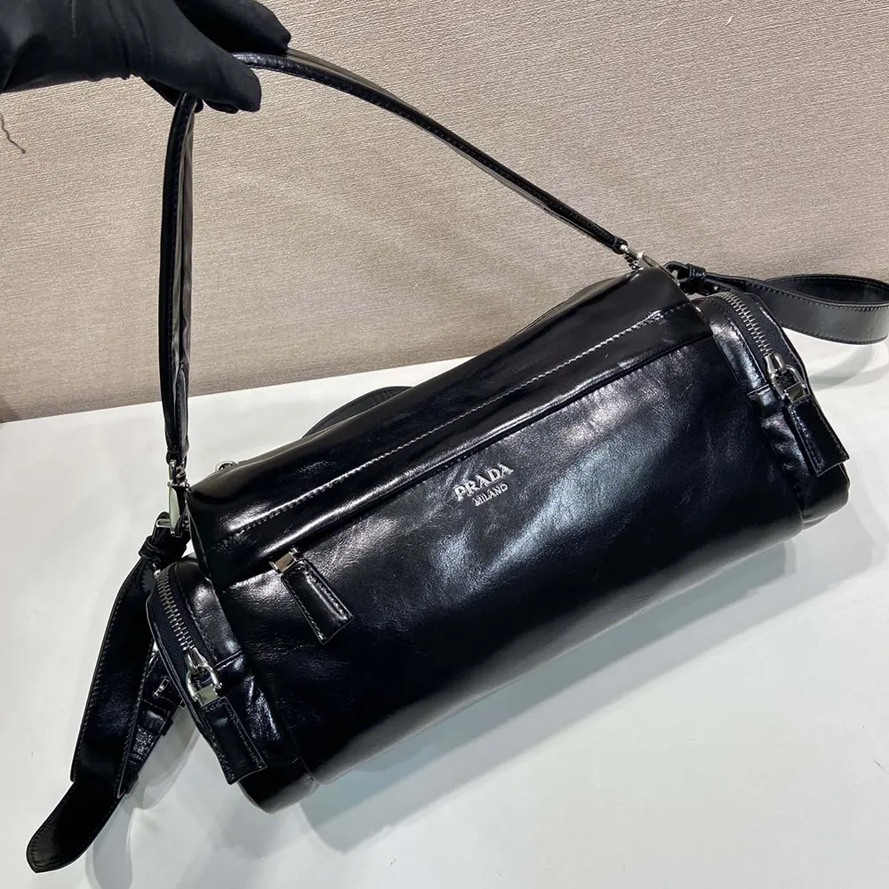 Prada Women Distressed Nappa Leather Shoulder Bag 2VH2172C75 5 Prada Women Distressed Nappa Leather Shoulder Bag 2VH2172C75