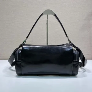 Prada Women Distressed Nappa Leather Shoulder Bag 2VH2172C75