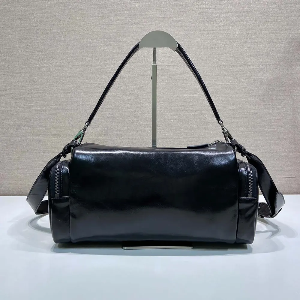Prada Women Distressed Nappa Leather Shoulder Bag 2VH2172C75 3 Prada Women Distressed Nappa Leather Shoulder Bag 2VH2172C75