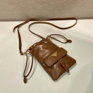 Prada Women Nappa Leather Pouch 1MS0172G6YF0002