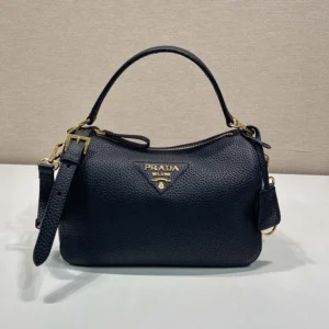 Prada Women Small Leather Bag-Clay Gray 1BC2772DKV