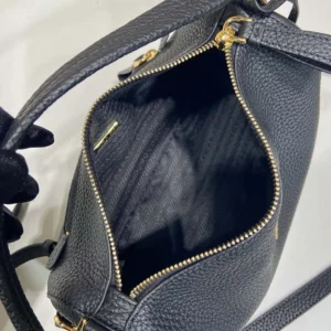 Prada Women Small Leather Bag-Clay Gray 1BC2772DKV