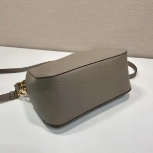 Prada Women Small Leather Bag-Clay Gray 1BC2772DKV