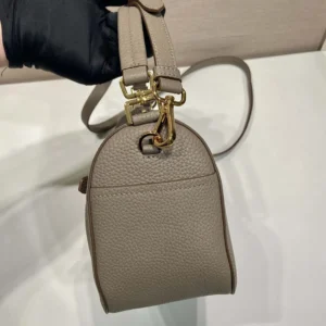 Prada Women Small Leather Bag-Clay Gray 1BC2772DKV