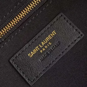 Saint Laurent YSL Women Icare Hobo In Quilted Suede Brown