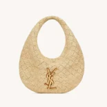 Saint Laurent YSL Women Icare Hobo In Raffia 868740GA