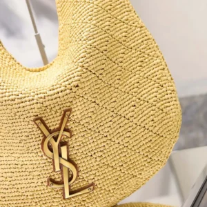 Saint Laurent YSL Women Icare Hobo In Raffia 868740GA