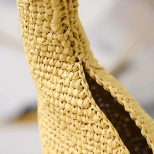 Saint Laurent YSL Women Icare Hobo In Raffia 868740GA