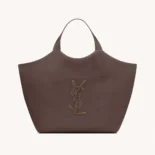 Saint Laurent YSL Women Icare In Smooth Leather Burgundy
