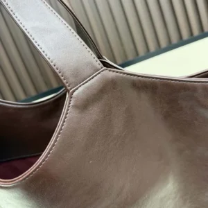 Saint Laurent YSL Women Icare In Smooth Leather Burgundy