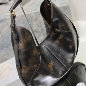 Saint Laurent YSL Women Mombasa Medium In Vintage Leather 862029AA