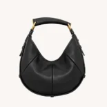 Saint Laurent YSL Women Mombasa Small In Leather-Rouge Cabernet