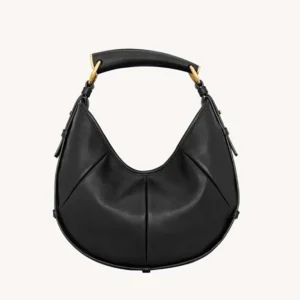 Saint Laurent YSL Women Mombasa Small In Leather-Rouge Cabernet