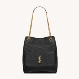 Saint Laurent YSL Women Niki Multipocket Shoppipng In Vintage Leather