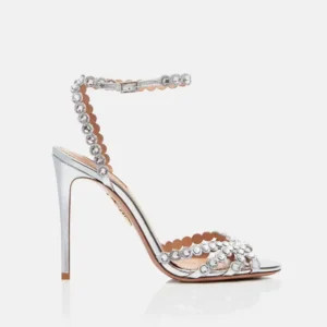 Aquazzura Women Tequila Sandal 105 Heel Height TQLHIGS0