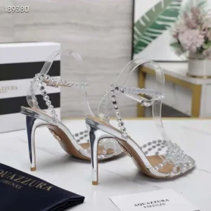 Aquazzura Women Tequila Sandal 105 Heel Height TQLHIGS0