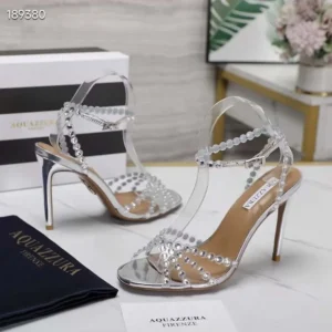 Aquazzura Women Tequila Sandal 105 Heel Height TQLHIGS0