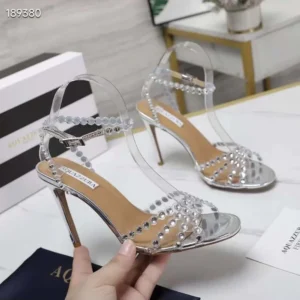 Aquazzura Women Tequila Sandal 105 Heel Height TQLHIGS0