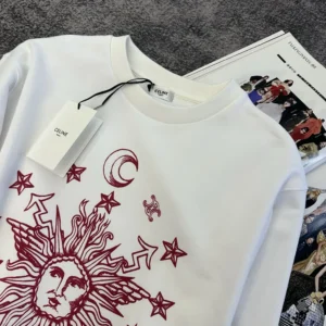 Celine Women Sweatshirt In Cotton Fleece RY10U1233