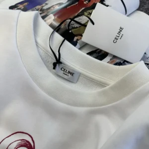 Celine Women Sweatshirt In Cotton Fleece RY10U1233