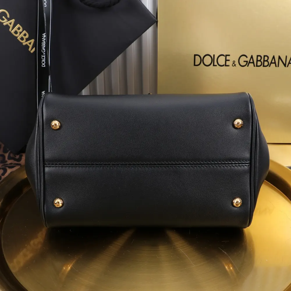 Dolce Gabbana D&G Women My Sicily Plongé Leather Top Handle Bag 5 Dolce Gabbana D&G Women My Sicily Plongé Leather Top Handle Bag