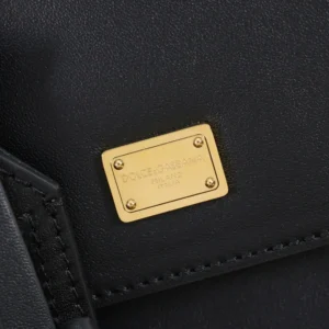 Dolce Gabbana D&G Women My Sicily Plongé Leather Top Handle Bag