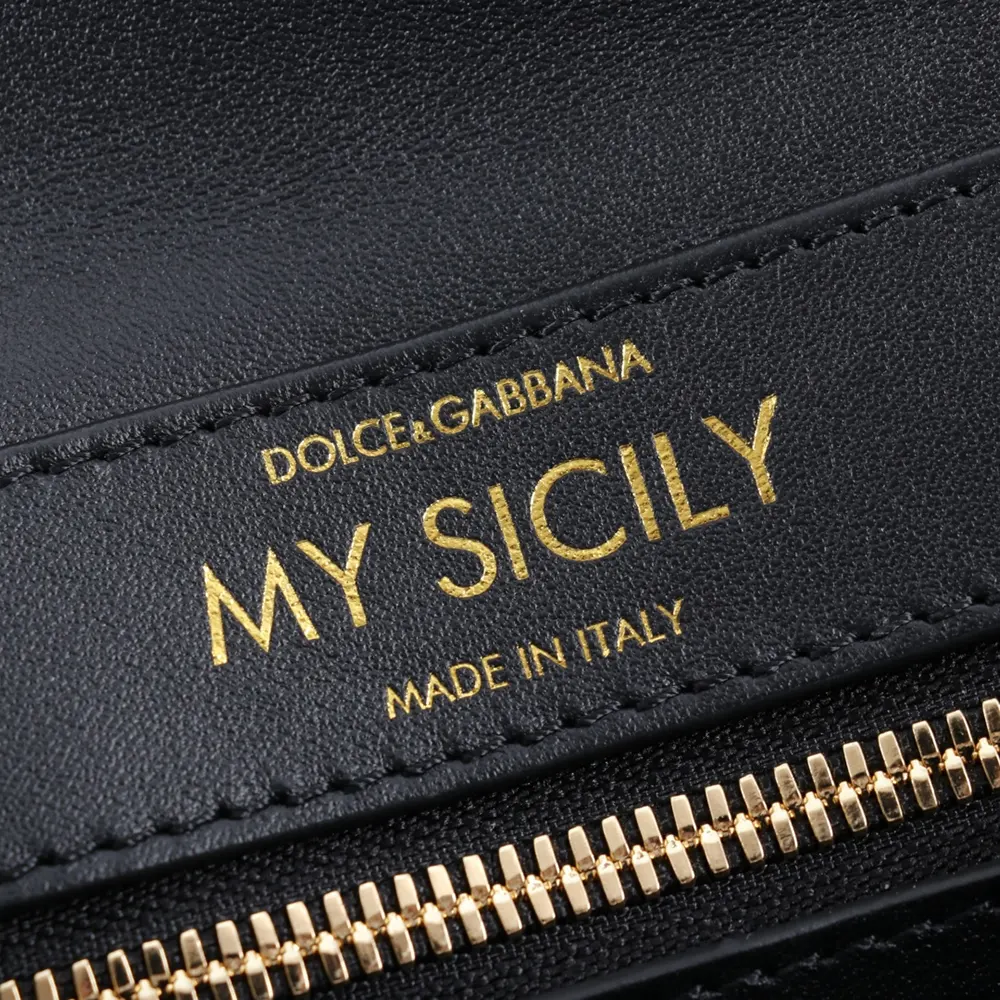 Dolce Gabbana D&G Women My Sicily Plongé Leather Top Handle Bag 10 Dolce Gabbana D&G Women My Sicily Plongé Leather Top Handle Bag