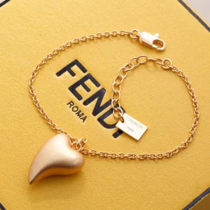 Fendi Women Heartbeat Bracelet Gold-colored 8AL631B0
