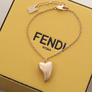 Fendi Women Heartbeat Bracelet Gold-colored 8AL631B0