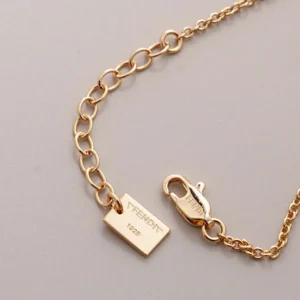 Fendi Women Heartbeat Bracelet Gold-colored 8AL631B0