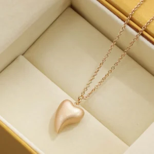 Fendi Women Heartbeat Necklace Gold-colored 8AL632B0