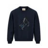 Hermes Men Cashmere Cheval Tangram Crewneck Sweater