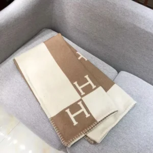 Hermes Unisex Avalon Baby Blanket H102704M