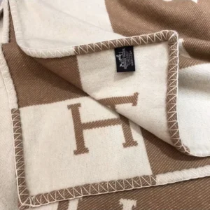 Hermes Unisex Avalon Baby Blanket H102704M