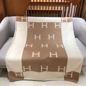 Hermes Unisex Avalon Baby Blanket H102704M