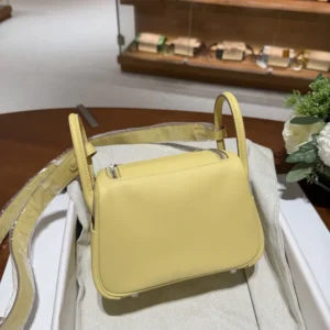 Hermes Women Lindy II Mini Bag in Swift Calfskin